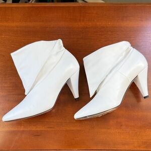 Elegant Givenchy White Ankle Boots